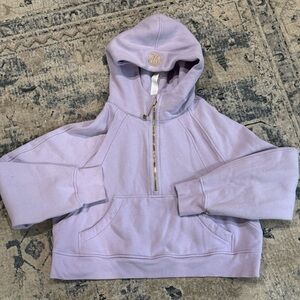 Lululemon Scuba Oversized half zip hoodie size M/L